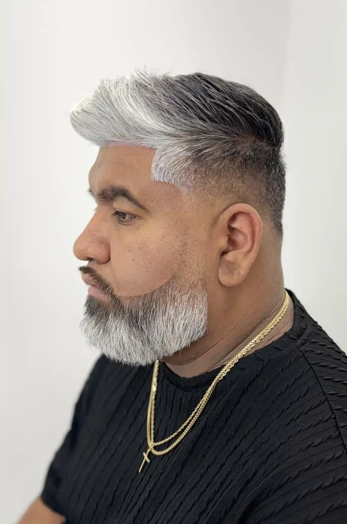 SKIN HAIR CUT WITH BEARD 02 03
