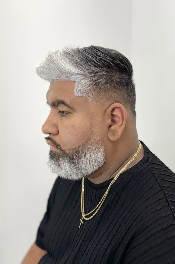 SKIN HAIR CUT WITH BEARD